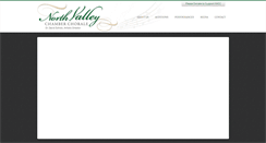 Desktop Screenshot of northvalleychamberchorale.org